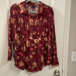 Torrid babydoll blouse